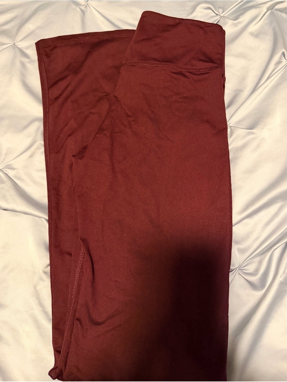PINK Victoria's Secret Deep Maroon Leggings